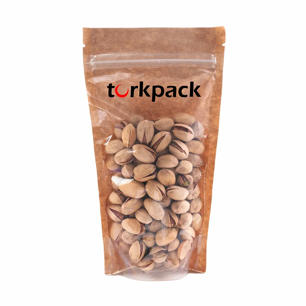 Şeffaf Kraft Doypack